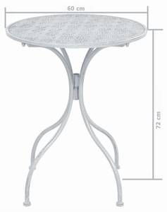 Bistro-Set-k300 ( 3-tlg ) Weiß