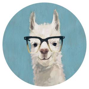 Lama mit Brille IV 244 x 244 cm