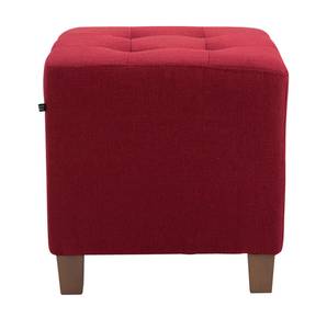 Tabouret bas Pharao Rouge