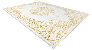 Tapis Core 6268 Cadre Ornemen Beige - Matière plastique - Textile - 160 x 1 x 220 cm