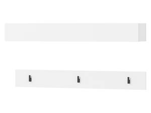 Kleiderhakenbretter Simply Weiß