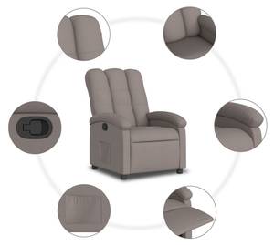 Fauteuil inclinable 3032264-2 Taupe