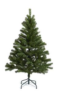 Künstlicher Weihnachtsbaum Grün - Metall - Kunststoff - 90 x 150 x 150 cm