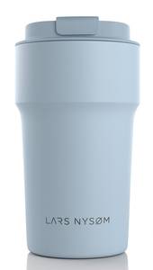 Kaffeebecher Bevægelse Hellblau - Höhe: 17 cm - Fassungsvermögen: 0.5 L