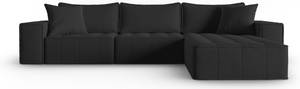 modulares Ecksofa MIKE 5 Sitzplätze Schwarz