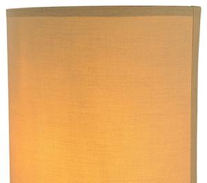 Wandleuchte ALICE Braun - 20 x 23 x 9 cm - Metall - Textil