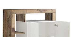 Buffet 2 Türen Frankfurt - L108 cm Braun - Holzwerkstoff - 42 x 93 x 108 cm