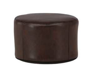 Tabouret Eastport Marron - Cuir synthétique - 41 x 30 x 41 cm