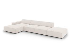 Ecksofa JODIE 5 Sitzplätze Beige