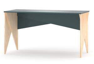 Schreibtisch Holz&MDF 120x60 bleu Blau
