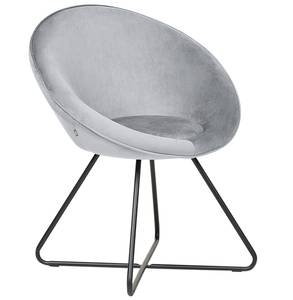 Chaise de salle à manger FLOBY II Noir - Gris - Gris lumineux