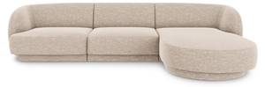 Ecksofa MILEY 4 Sitzplätze Beige