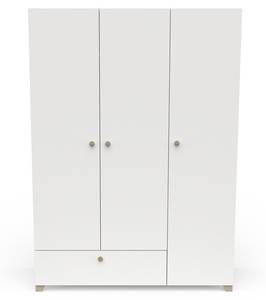 Armoire Izzy Beige - Bois manufacturé - 52 x 186 x 135 cm