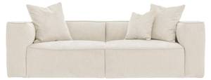 Canapé ACACE Blanc - Textile - 90 x 68 x 234 cm