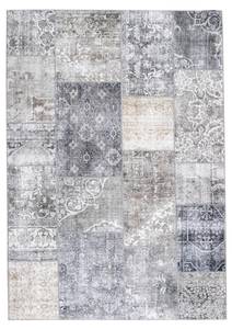 Patchwork Teppich Lago Patchwork Grau - 200 x 290 cm