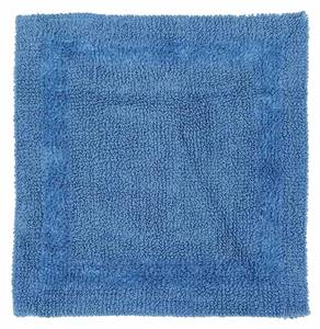 Badematte aus 100% Baumwolle Blau - 50 x 50 cm