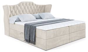 Boxspringbett VILA Beige - Breite: 200 cm - H4