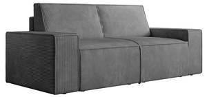 Sofa AMELIA Anthrazit - Tiefe: 210 cm