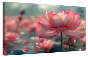 Bild Lotus Blumen V 40 x 30 cm