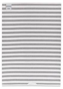 4er Set Geschirrtücher Coastline Grau - Textil - 50 x 1 x 70 cm