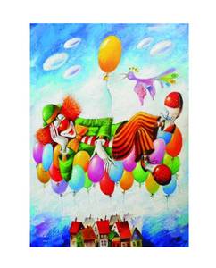 Puzzle Yuri Macik Clowns Dream Papier - 28 x 6 x 37 cm