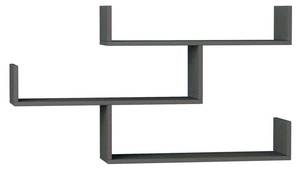 Étagère murale Dgaleazz Gris - Bois manufacturé - 22 x 67 x 122 cm