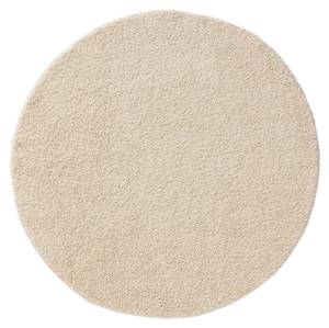 Tapis à poils longs Soho 4 Blanc crème - Diamètre : 250 cm