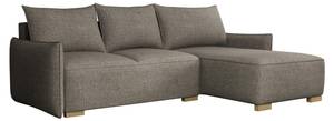 Ecksofa Focus Braun