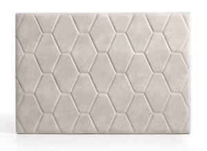 Tête de lit en tissu Agata 150x110 Blanc