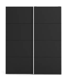 Armoire à portes coulissantes Veto B183 Noir - Blanc