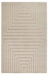 Outdoorteppich Carolina Beige - Sandeiche Dekor - 133 x 200 cm