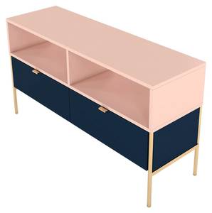 Tv-Schrank Skandica Polka Marineblau - Pink