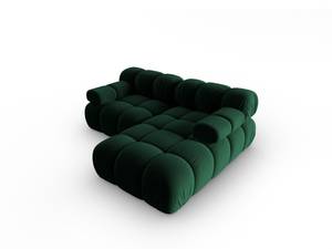 modulares Ecksofa BELLIS 3 Sitzplätze Dunkelgrün