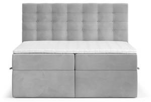 Boxspringbett Sansa Grau - Breite: 140 cm