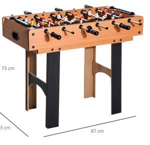 Multispieltisch A70-019V01MX Braun - Holzwerkstoff - 43 x 73 x 87 cm