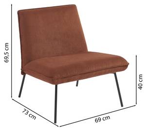 Fauteuil POLA Orange