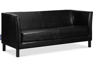 Einzelsofa 3 Personen ESPECTO Schwarz - 171 x 60 cm