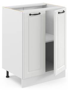 Meuble bas de cuisine R-Line 36559 Blanc - Bois manufacturé - 60 x 81 x 46 cm