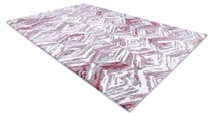 Teppich Acryl Dizayn 121 Hellgrau Pink - Kunststoff - Textil - 160 x 1 x 230 cm