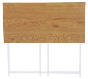 Schreibtisch Klappbar Braun - Holzwerkstoff - 80 x 76 x 40 cm
