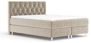 Boxspringbett Excelsior Beige - Breite: 140 cm