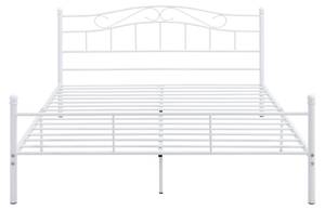 Cadre De Lit Florenz Double avec matelas Blanc - Profondeur : 140 cm