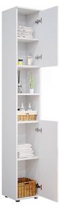 Mobilier de salle de bains Irma Blanc brillant - Blanc