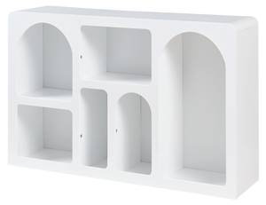 Buffet Vågå Blanc - Bois manufacturé - 30 x 70 x 110 cm