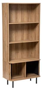 2-türiger Bücherschrank COLVA Beige - Metall - 40 x 179 x 80 cm