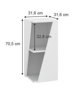 Midischrank Benno 40528 Weiß