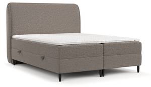 Premium Boxspringbett Lunaro Taupe - Breite: 171 cm