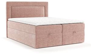 Boxspringbett Palmera Pink - Breite: 140 cm