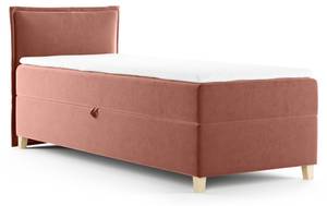 Boxspringbett Einzelbett Martines Mini Rot - Breite: 100 cm