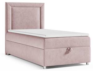 BOXSPRINGBETT mit Bettkasten Trinity K3 Pink - Tiefe: 70 cm